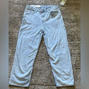 Light Blue Loose Fit Jeans; Brand: H&M